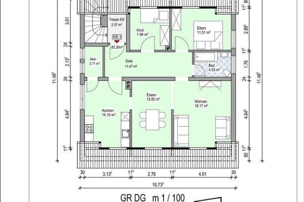 3 bedroom flat to rent, 84 m², Simrockstr. 1, Bendorf 3 bedroom flat to rent, 84 m², Simrockstr. 1, Bendorf
