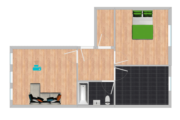 2 bedroom flat to rent, 55 m², Stapper Weg 244, Mönchengladbach, North Rhine-Westphalia 2 bedroom flat to rent, 55 m², Stapper Weg 244, Mönchengladbach, North Rhine-Westphalia