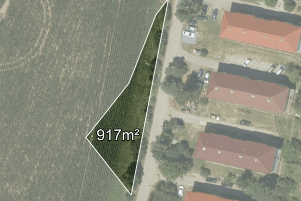 plot for sale, 917 m², Ketkovice plot for sale, 917 m², Ketkovice