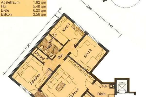 4 bedroom flat for sale, 98 m², Gottmadingen 4 bedroom flat for sale, 98 m², Gottmadingen