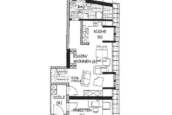 1 bedroom with open-plan kitchen flat to rent, 65 m², Am Hammer 27, Nürnberg, Bavaria 1 bedroom with open-plan kitchen flat to rent, 65 m², Am Hammer 27, Nürnberg, Bavaria