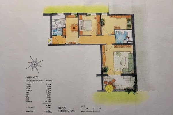 2 bedroom with open-plan kitchen flat for sale, 89 m², Münchener Str. 8a, Moosburg an der Isar, Bavaria 2 bedroom with open-plan kitchen flat for sale, 89 m², Münchener Str. 8a, Moosburg an der Isar, Bavaria