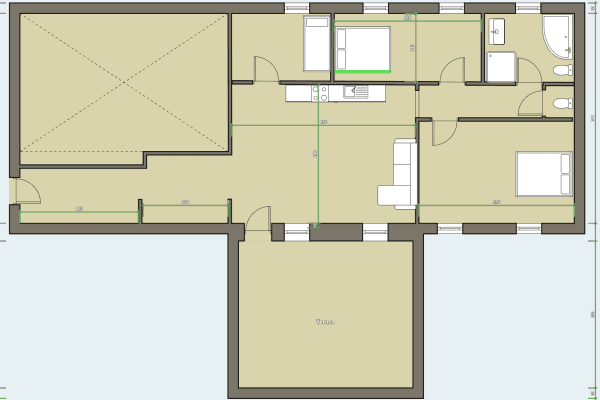 3 bedroom with open-plan kitchen flat to rent, 140 m², U Průhonu, Praha 3 bedroom with open-plan kitchen flat to rent, 140 m², U Průhonu, Praha