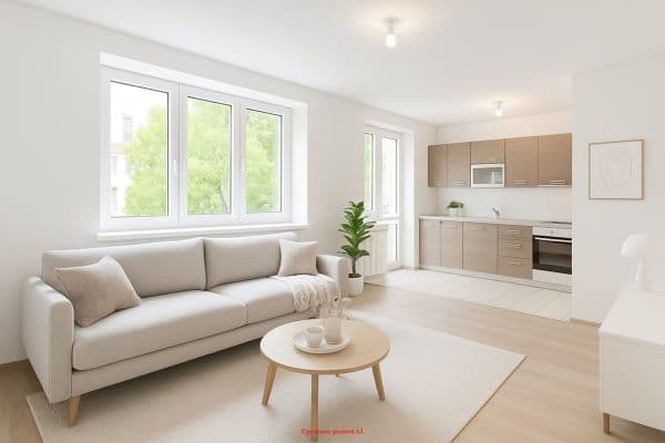 1 bedroom with open-plan kitchen flat to rent, 40 m², U Bažantnice,  1 bedroom with open-plan kitchen flat to rent, 40 m², U Bažantnice,