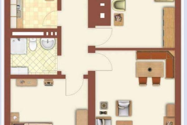 3 bedroom flat to rent, 88 m², Bahnhofstraße 98, Mühlacker 3 bedroom flat to rent, 88 m², Bahnhofstraße 98, Mühlacker