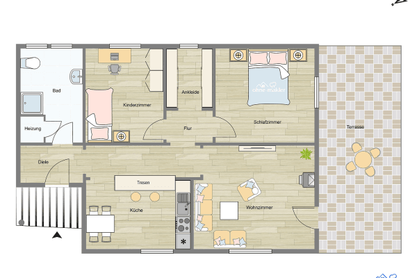 house for sale, 98 m², Winsen house for sale, 98 m², Winsen