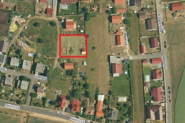 plot for sale, 996 m², Horní Beřkovice plot for sale, 996 m², Horní Beřkovice