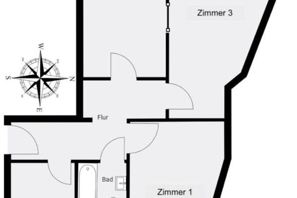 3 bedroom flat to rent, 82 m², Berlin 3 bedroom flat to rent, 82 m², Berlin