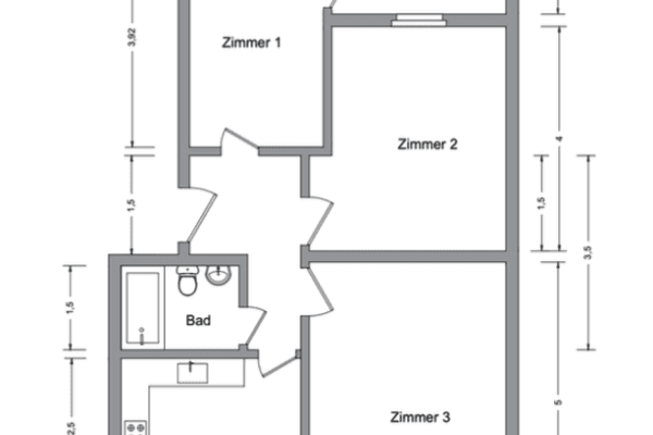3 bedroom flat for sale, 59 m², Zerbster Strasse 13, Leipzig, Saxony 3 bedroom flat for sale, 59 m², Zerbster Strasse 13, Leipzig, Saxony