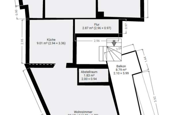3 bedroom flat to rent, 78 m², Bächelsgasse 5, Bad Camberg 3 bedroom flat to rent, 78 m², Bächelsgasse 5, Bad Camberg