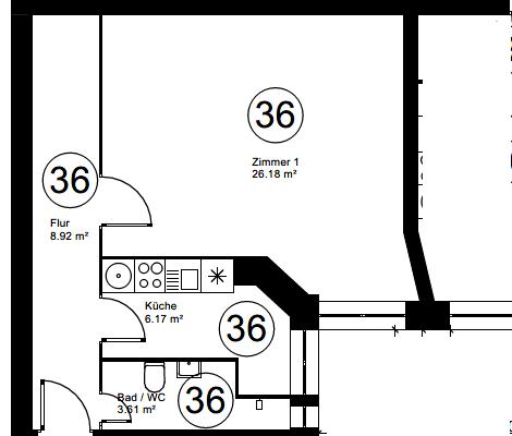 1 bedroom flat for sale, 45 m², Mindener Straße 3, Berlin, Berlin 1 bedroom flat for sale, 45 m², Mindener Straße 3, Berlin, Berlin