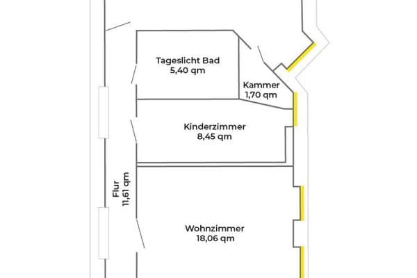 3 bedroom flat for sale, 83 m², Bochumer Strasse 11, Berlin, Berlin 3 bedroom flat for sale, 83 m², Bochumer Strasse 11, Berlin, Berlin