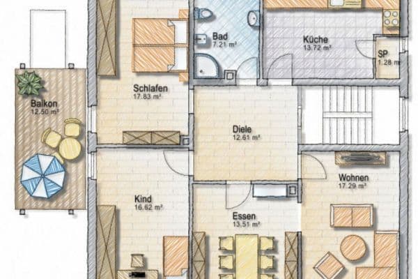 4 bedroom flat to rent, 103 m², Am Stadtbächel 1, Achern 4 bedroom flat to rent, 103 m², Am Stadtbächel 1, Achern