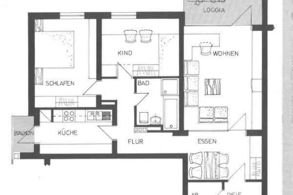 3 bedroom flat to rent, 75 m², Altländer Straße 51, Buxtehude 3 bedroom flat to rent, 75 m², Altländer Straße 51, Buxtehude