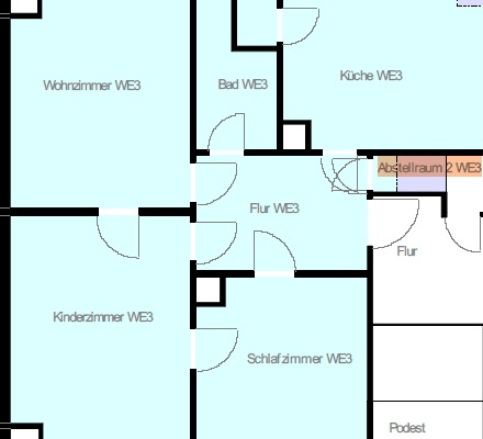 3 bedroom flat for sale, 76 m², Hermannstraße 6, Offenburg 3 bedroom flat for sale, 76 m², Hermannstraße 6, Offenburg