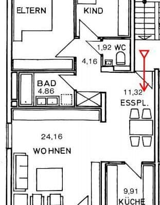 2 bedroom with open-plan kitchen flat for sale, 85 m², Nürnberg, Bavaria 2 bedroom with open-plan kitchen flat for sale, 85 m², Nürnberg, Bavaria