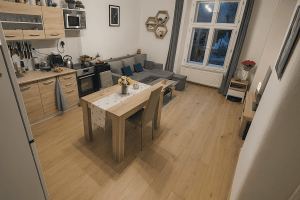 2 bedroom with open-plan kitchen flat to rent, 63 m², Puklice 2 bedroom with open-plan kitchen flat to rent, 63 m², Puklice