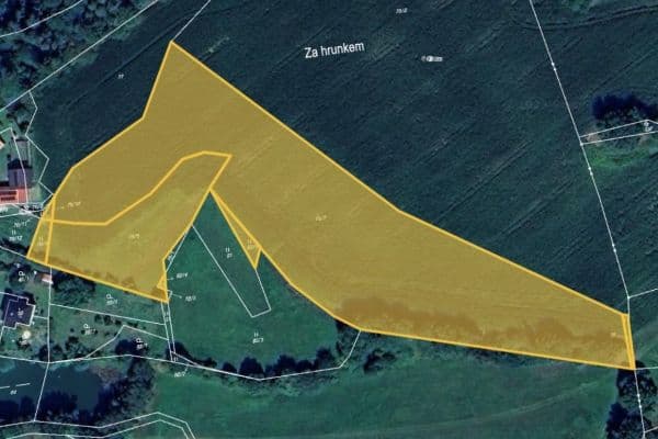 plot for sale, 11,585 m², Hrazany, Jihočeský Region plot for sale, 11,585 m², Hrazany, Jihočeský Region