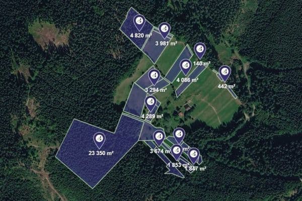 plot for sale, 9,672 m², Horní Lomná plot for sale, 9,672 m², Horní Lomná