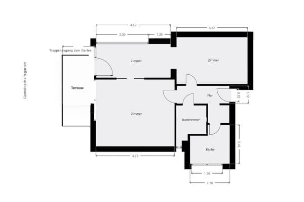 1 bedroom with open-plan kitchen flat for sale, 68 m², Fontanestraße 6, Berlin, Berlin 1 bedroom with open-plan kitchen flat for sale, 68 m², Fontanestraße 6, Berlin, Berlin