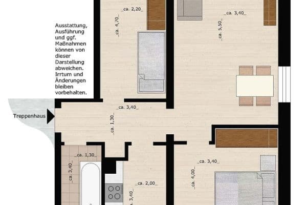 3 bedroom flat to rent, 58 m², Askanische Straße 104, Dessau-Roßlau 3 bedroom flat to rent, 58 m², Askanische Straße 104, Dessau-Roßlau