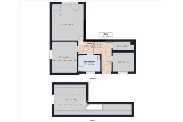 3 bedroom flat to rent, 72 m², Bremen Grohn, Bremen 3 bedroom flat to rent, 72 m², Bremen Grohn, Bremen