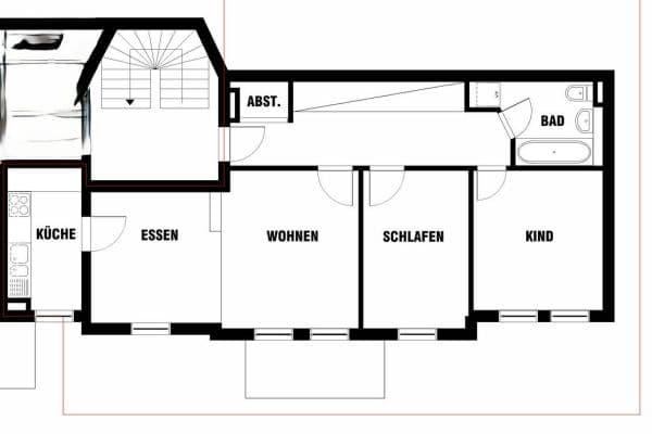 4 bedroom flat to rent, 85 m², Steinau an der Strasse 4 bedroom flat to rent, 85 m², Steinau an der Strasse