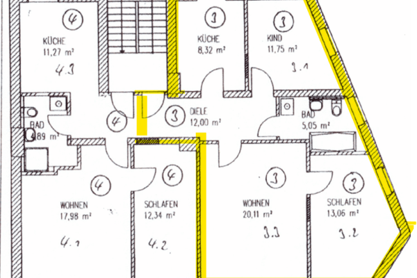 3 bedroom flat to rent, 71 m², Klosterstraße 9a, Zeitz 3 bedroom flat to rent, 71 m², Klosterstraße 9a, Zeitz