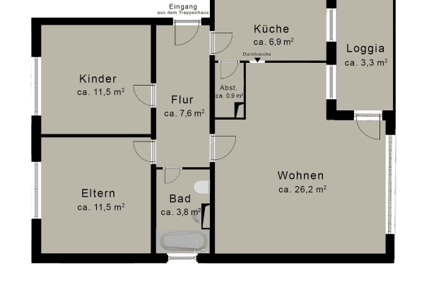 3 bedroom flat for sale, 70 m², Bremen 3 bedroom flat for sale, 70 m², Bremen