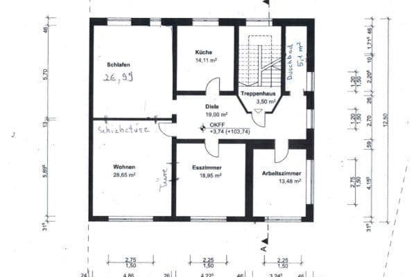 4 bedroom flat to rent, 124 m², Gewerbeschulstraße 11, Remscheid 4 bedroom flat to rent, 124 m², Gewerbeschulstraße 11, Remscheid