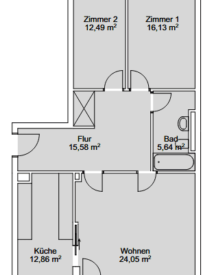 2 bedroom with open-plan kitchen flat for sale, 94 m², Neue Promenade, 7, Berlin, Berlin 2 bedroom with open-plan kitchen flat for sale, 94 m², Neue Promenade, 7, Berlin, Berlin