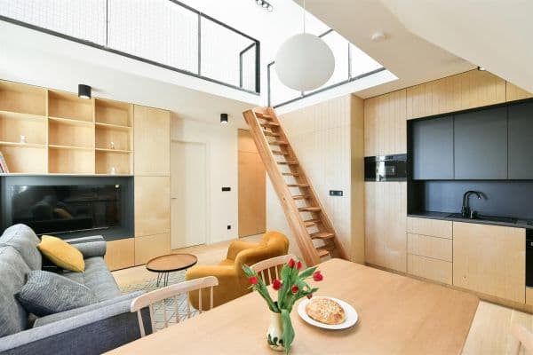 2 bedroom with open-plan kitchen flat to rent, 54 m², Vacov, Jihočeský Region 2 bedroom with open-plan kitchen flat to rent, 54 m², Vacov, Jihočeský Region