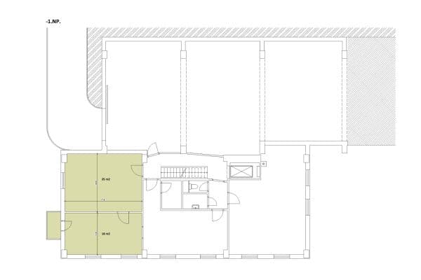 office to rent, 43 m², Nový Zlíchov, Hlavní město Praha office to rent, 43 m², Nový Zlíchov, Hlavní město Praha