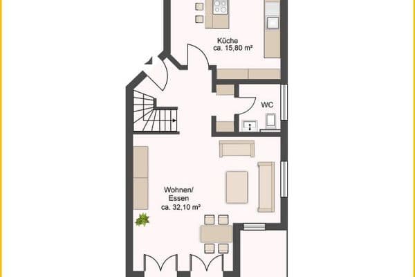 3 bedroom with open-plan kitchen flat for sale, 148 m², Hanau 3 bedroom with open-plan kitchen flat for sale, 148 m², Hanau