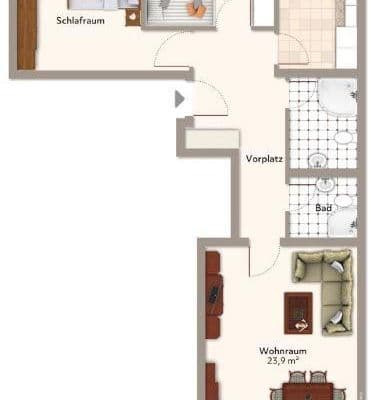 3 bedroom flat for sale, 84 m², Leonrodstraße 60, München, Bavaria 3 bedroom flat for sale, 84 m², Leonrodstraße 60, München, Bavaria