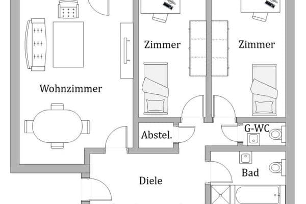4 bedroom flat for sale, 100 m², Hamburg, Hamburg 4 bedroom flat for sale, 100 m², Hamburg, Hamburg