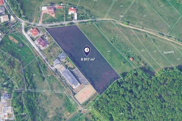plot for sale, 8,917 m², Jinačovice plot for sale, 8,917 m², Jinačovice
