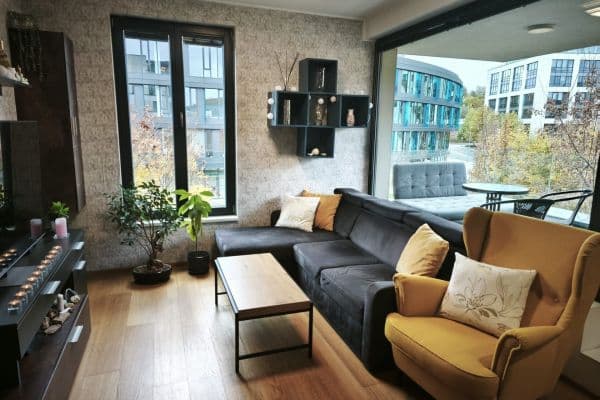 1 bedroom with open-plan kitchen flat to rent, 56 m², Kačírkova, Praha 1 bedroom with open-plan kitchen flat to rent, 56 m², Kačírkova, Praha