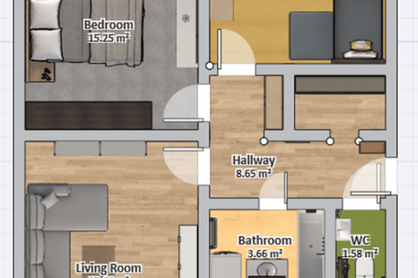 3 bedroom flat for sale, 73 m², Na Severním sídlišti I, Sedlčany 3 bedroom flat for sale, 73 m², Na Severním sídlišti I, Sedlčany