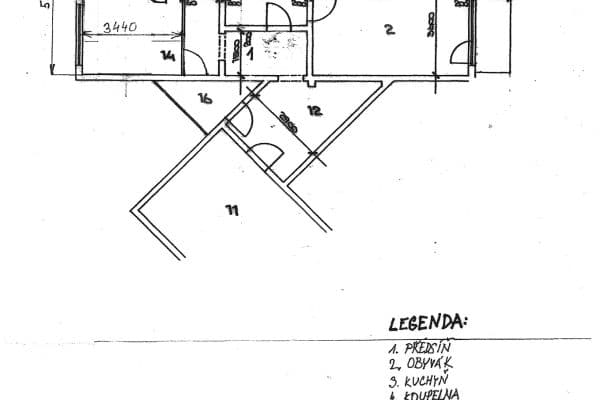 3 bedroom flat for sale, 101 m², U Jezera, Praha 3 bedroom flat for sale, 101 m², U Jezera, Praha