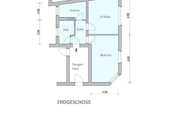 2 bedroom flat to rent, 52 m², Vöcklinghauser Str. 14, Essen, North Rhine-Westphalia 2 bedroom flat to rent, 52 m², Vöcklinghauser Str. 14, Essen, North Rhine-Westphalia