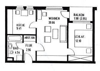 2 bedroom flat to rent, 52 m², Stöckener Straße 91, Hanover, Lower Saxony 2 bedroom flat to rent, 52 m², Stöckener Straße 91, Hanover, Lower Saxony