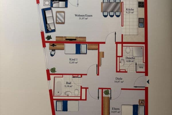 4 bedroom flat for sale, 111 m², Frankfurt am Main, Hesse 4 bedroom flat for sale, 111 m², Frankfurt am Main, Hesse