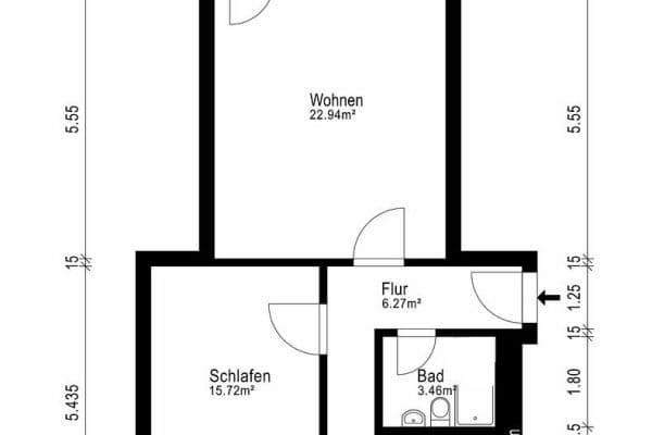 2 bedroom flat to rent, 60 m², Am Alpengarten, Lindau 2 bedroom flat to rent, 60 m², Am Alpengarten, Lindau