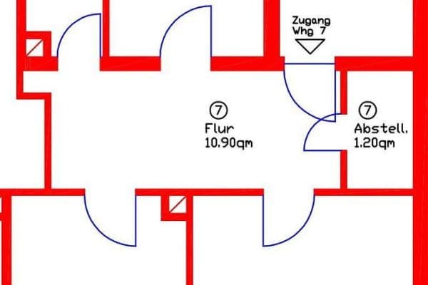 2 bedroom flat to rent, 62 m², Kaiser-Wilhelm-Strasse 19, Ludwigshafen 2 bedroom flat to rent, 62 m², Kaiser-Wilhelm-Strasse 19, Ludwigshafen
