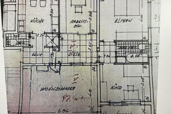 4 bedroom flat to rent, 95 m², Handwerksweg 12, Bochum 4 bedroom flat to rent, 95 m², Handwerksweg 12, Bochum