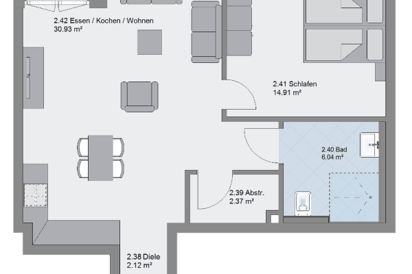 2 bedroom flat for sale, 61 m², Stemwarder Str. 24, Hamburg, Hamburg 2 bedroom flat for sale, 61 m², Stemwarder Str. 24, Hamburg, Hamburg
