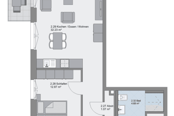 2 bedroom flat for sale, 62 m², Stemwarder Str. 24, Hamburg, Hamburg 2 bedroom flat for sale, 62 m², Stemwarder Str. 24, Hamburg, Hamburg