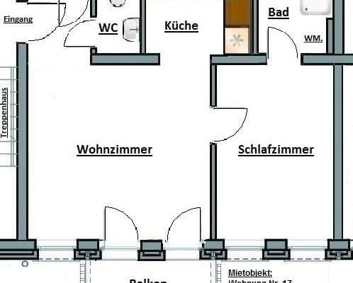 2 bedroom flat to rent, 47 m², Berliner Ring 15, Bad Oldesloe 2 bedroom flat to rent, 47 m², Berliner Ring 15, Bad Oldesloe