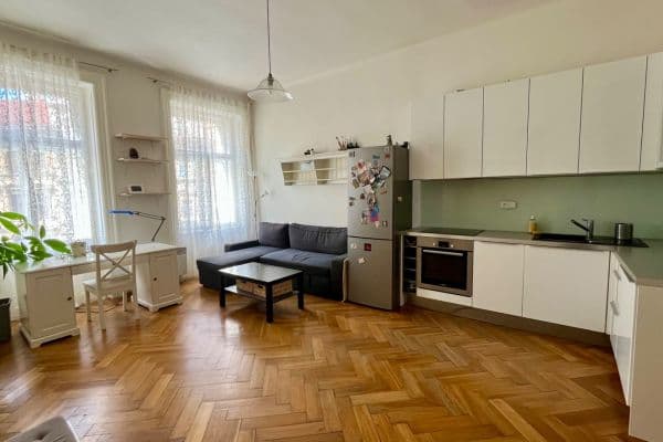 1 bedroom with open-plan kitchen flat to rent, 45 m², Ježkova, Praha 1 bedroom with open-plan kitchen flat to rent, 45 m², Ježkova, Praha